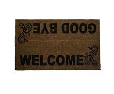 Oryx 5291005 - Felpudo fibra coco welcome, color marrón
