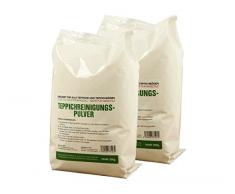 McFilter Alfombra polvo limpiador | Adecuado para TODAS las Alfombras y moqueta, así como para la limpieza acolchado | de McFilter, 2 Packungen