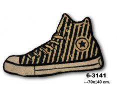 DonRegaloWeb - Felpudo de fibra de coco con base de goma con la forma de la zapatilla Converse