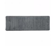 Camello alfombra de baño de espuma de memoria nuevo tapete lavable Dormitorio Pad alfombra antideslizante alfombra puerta,Gris oscuro,50*160 cm BEWN