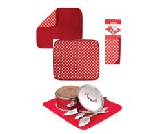 duett 508200 - Tapete escurridor, color rojo