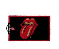 Rolling Stones Labios, Felpudo, fibra de coco), multicolor
