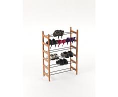 Arredamenti Italia 888 TODY - Zapatero (madera de haya maciza, 66 x 33 x 28 cm)
