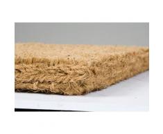 Dandy tradicional 75 x 45 cm/Felpudo fibra de coco resistente, Natural