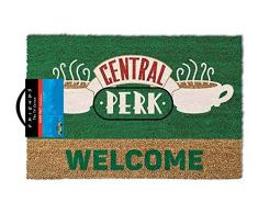 Friends Central Perk Welcome - Felpudo, poliuretano, color marrón