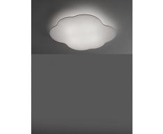 Lámpara de techo plafon nube 60cm tela elastica
