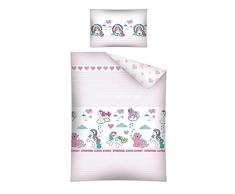 2 piezas infantil Ropa de cama 100 x 135 40 x 60 Disney 937 My Little Pony