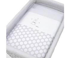Cambrass 34170 - Minicuna de madera, 46 x 78 cm, color gris