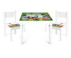 New New Mesa y sillas para niños, 2 Sillas 1 Mesa. Animales de la selva