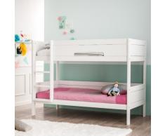 Alfred & Compagnie Hermes- Litera de 3 plazas de madera maciza, 90 x 200