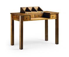 Moycor Star - Escritorio, 2 + 2 cajones, secreter + tapa abatible, 110 x 55 x 80 cm