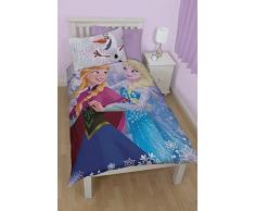 Disney Frozen Kristall - Juego de ropa de cama individual