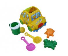 Juguetes de la arena Conjunto de arena juguetes de la caja de arena coche para cavar playa accesiories verano B47