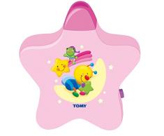 Tomy 2013 Lámpara Estrellita - Lámpara nocturna con proyector para niños, color rosa