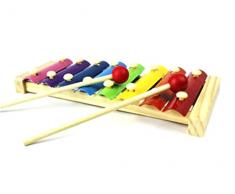 Malloom® bebé niño xilófono Juguetes Musicales sabiduría desarrollo inteligente de madera instrumento