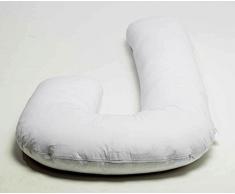 Love2Sleep J PILLOW GRANDE ALMOHADA DE EMBARAZO / MATERNIDAD / ALMOHADA CUERPO COMPLETO / FORMA DE J / SOPORTE ESENCIAL AMOHADA J
