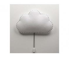 Lampara Infantil Softlight De Pared Nube Gris