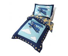 KidKraft 77010 - Ropa de cama infantil, estilo avión