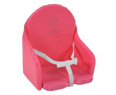 Looping - Cojín para asiento con correas Multicolor Framboise