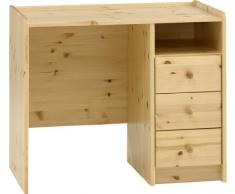 Steens Kids 3-cajones escritorio de pino, acabado aceites naturales
