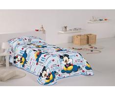 Disney Mickey - Colcha para cama de 90 cm