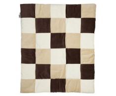 Jollein Parque infantil manta 85 x 105 cm Natural a cuadros
