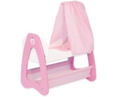 Cuna para muñecas, cuna balancín Princess, de madera, aprox. 54 / 36 / 69 cm
