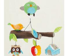 Edealing Cuna infantil cochecito Hanging BellRattle móvil musical de juguete de felpa Nuevo