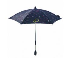 Quinny 72405560 - Sombrilla con protección UV para sillas de paseo Buzz, Speedi, Senzz, Zapp Xtra y Zapp, estampado confeti, color gris