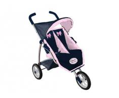 DeCuevas Toys - Silla gemelar para muñecas con 3 ruedas (90300)