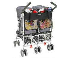 Maclaren AOX14062 - Organizador universal para silla de paseo gemelar, color negro