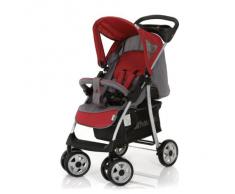 Hauck Shopper Trio Set - Carrito con capazo y grupo 0+, color gris/rojo