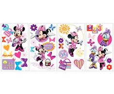 Minnie Mouse - Pegatinas para pared y cristal (RMK1666SCS)