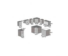JUSThome Lidia L L-Cocina completa 190x170 cm Color: Roble glamour