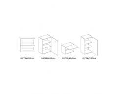 JUSThome Blanka Cocina completa Color: Roble Sonoma / Lava