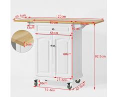 Carro de Cocina con Cajones » Compra barato Carros de Cocina con