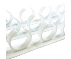Soporte de Especiero Set de abrazaderas- Soporta 12 Botes- Organizador de Cocina de la marca Kurtzy TM.