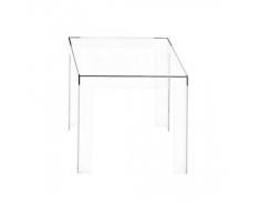 Kartell 8850B4 Jolly - Mesa auxiliar, transparente