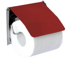 Gelco Design 706631 Lounge - Portarrollos de baño, color rojo
