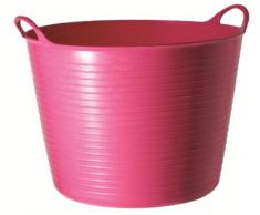 Faulks y Co - Flexible Tubtrug ilovehandles bañera grande rosa 38 Ltr