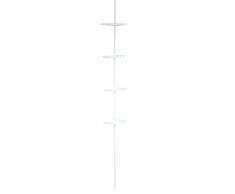 Ridder 11081601 - Estante de pared para ducha (telescópico, 130-260 cm)