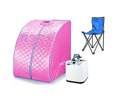 Portátil Protable Sauna Salud Cuidado Personal Tratamiento Infrarrojos - Rosado Joshnese