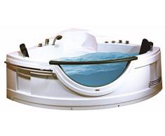 Lujo Diseño Whirlpool Bañera Esquina Bañera de acrílico bañera 150 x 150 cm fabricado en la ue