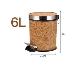 Simplicidad creativa living comedor hogar papelera/Cocina baño la basura-B