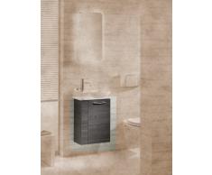 Lavabo mueble para fregadero de color Vadea (front): pino antracita, color (estructura): pino Antracita