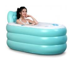 Tinksky portátil plegable PVC spawanne adultos bañera hinchable con bomba de aire