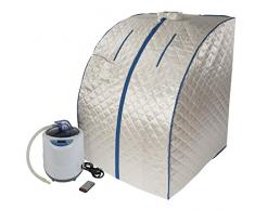 Sauna del enchufar, Sauna de vapór portable con control remoto inalámbrico práctico