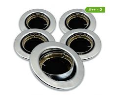 - Lámpara Foco empotrable redondo (LED Metal marco marco Spot Foco empotrable 802 A