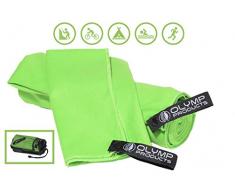 Toallas de microfibra, para deporte, viajes, playa, senderismo, baño, gran tamaño (140x70cm), altamente absorbente, compacto, muy ligera, incluye bolsa (GRATIS), varios colores