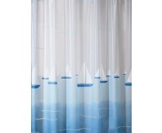 Sealskin 211411324 Barca - Cortina de ducha (180 x 200 cm), diseño marítimo